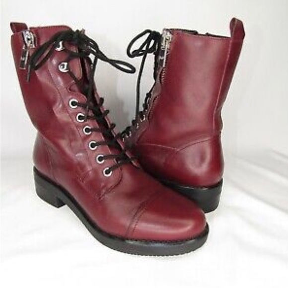 Marc Fisher Shoes - NIB Marc Fisher Uleesa Dark Red Leather
